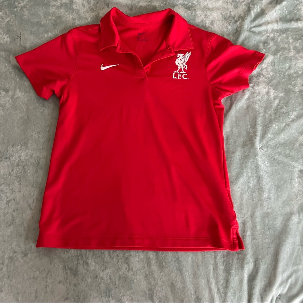 LFC Nike Women Red Polo